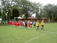 Spillerne gr ind fr en kamp